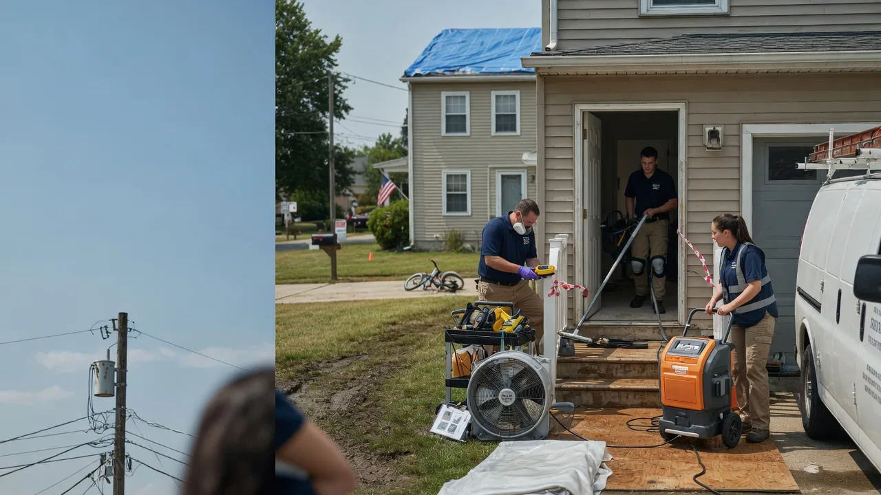 Water Damage Repair in Spring Arbor, MI near me